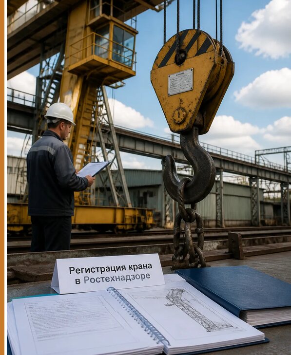 Регистрация крана в Ростехнадзоре в Морозовске от 15399 р. | Авеста ОТиПБ